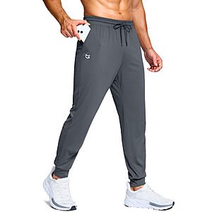 Amazon – G Gradual Men's Athletic Joggers w/ Pockets - $16.99 w/ Code