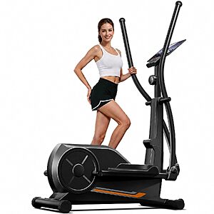 CURSOR FITNESS ET30 Compact Elliptical Machine w/ 8-Level Magnetic Resistance & 12" Stride (Black) $151.99 + Free Shipping