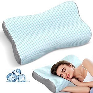 [Prime] Polovo Ergonomic Contour Memory Foam Neck Pillow $12.49 + Free Shipping