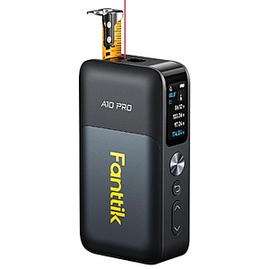 Fanttik A10 Pro 2-in-1 Digital Laser Tape Measure (165Ft Laser and IPS Color Display) for Distance, Area and Volume $49.99 + Free Shipping