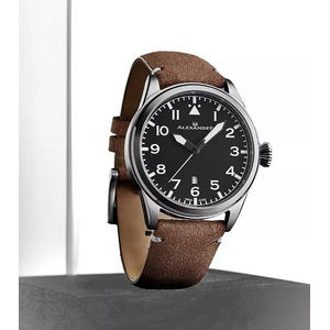 Alexander Men's Swiss Made Aviator A601.02 Quartz Watch $179 Shipped $170