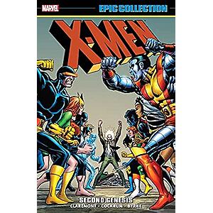 X-Men Kindle Digital Graphic Novels: Epic Collection: Second Genesis & More from $2.99