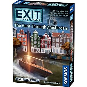 EXIT: The Game - The Hunt Through Amsterdam Board Game $10.10
