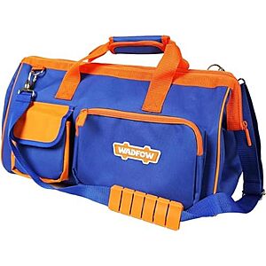 [NEW, AC] $5.28 | WADFOW 19in Waterproof Tool Bag, Extra-Large, Wide Mouth, 600D, Hi-Vis at Amazon