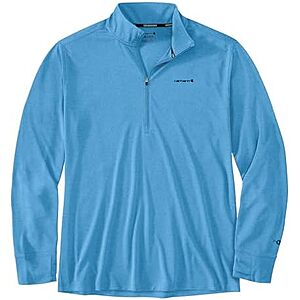 $25.79 | Carhartt Men's 106573 Force® Sun Defender™ Relaxed 1/2-Zip at Amazon