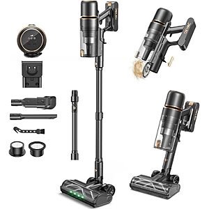 OXVAC 58kPa Cordless Stick Vacuum Cleaner for Pet Hair, 600W Motor, Up to 65 Minutes $69.99