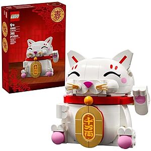 $20* | 280-Pc LEGO Lucky Cat Building Toy at Amazon