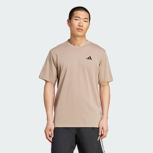adidas men Train Essentials Feelready Training Tee(Chalky Brown / Black) $8 + Free S&H at ebay