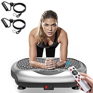 Whole Body Vibration Plate for Lymphatic Drainage, 990 Speed Levels, 330 lb $39.99