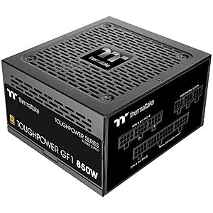 $79.95* | 850W Thermaltake GF1 Fully Modular 80 Plus Gold ATX Power Supply at Amazon