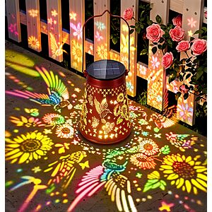 Amazon – BUCASA Hummingbird Solar Lantern - $9.99 w/ Code