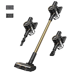 Dreame CleanX W10 Bagless Cordless HEPA Stick Vacuum for Hard Floors and Carpets with Celeste LED Illumination $99.99