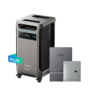 Anker SOLIX F3800 Plus Portable Power Station + Smart Home Power Kit + PS200 Bifacial Portable Solar Panel (200W) $3040 + Free Shipping