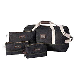 Barebones Neelum 4-piece Duffle Set Denim $69.99 free shipping Costco.com
