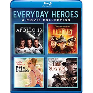 Everyday Heroes 4-Movie Collection (Apollo 13 / Backdraft / Erin Brockovich / Lone Survivor) [Blu-ray] $12.62 Amazon.com