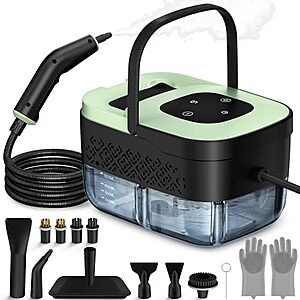 $49.99* | WSRYYCC Handheld 1500W Portable Steam Cleaner (2 Colors) at Amazon