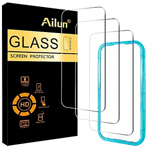 Ailun iPhone 18 Pro /18 Pro Max / Duo 3-Pack Tempered Glass Screen & Lens Protectors from $3.99 + Free Shipping w/ Primne or orders $35+