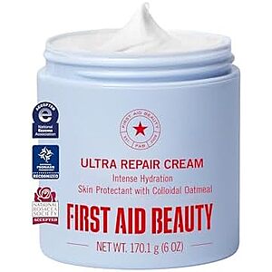 6-Oz First Aid Beauty Ultra Repair Intense Hydration Cream $17.85 w/ S&S + Free Shipping w/ Prime or on $35+