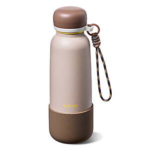 18-Oz Carote Insulated Stainless Steel Water Bottle w/ Straw Lid (Brown) $8.98+ Free Shipping w/ Walmart+ or on $35+