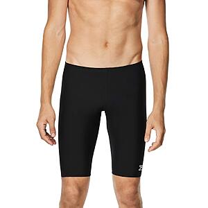 Speedo Men's Swimsuit Jammer Endurance+ Solid USA Adult, Black Various Sizes - $29.72 @ Amazon