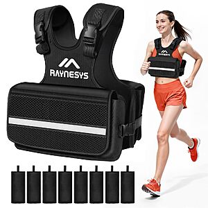 Adjustable Weighted Vest for Women, 1-12LBS Weight Vests $12.49 +Free Shipping