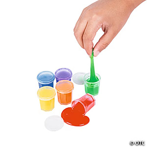 1 1/4" Bulk 48 Pc. Mini Bright Colors Rainbow Putty Assortment $7.49