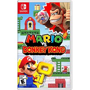 Mario Vs. Donkey Kong (Nintendo Switch) $34.99 + Free Shipping w/ Prime or on orders over $35