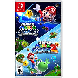 Super Mario Galaxy + Super Mario Galaxy 2 (Nintendo Switch) $49 + Free Shipping