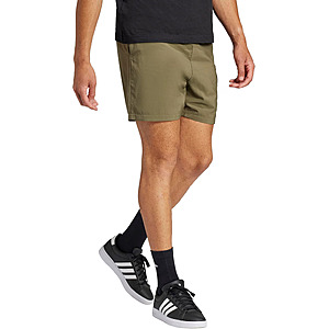 adidas Men's Essentials Cargo Shorts Olive Strata/Black certain sizes only   $11.69