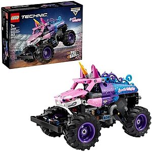 243-Piece LEGO Technic Monster Jam Sparkle Smash Pull-Back Monster Truck Building Set (42220) $27.99 + Free Shipping w/ Prime or on $35+