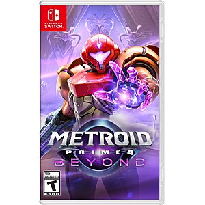 Metroid Prime™ 4: Beyond - Nintendo Switch $41.99 + Free S&H at Amazon