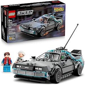 $22.49* | 357-Pc LEGO Speed Champions: Back to the Future Time Machine Building Toy at Amazon