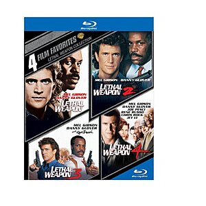 $12.68* | 4 Film Favorites: Lethal Weapon Collection (Blu-ray) at Amazon