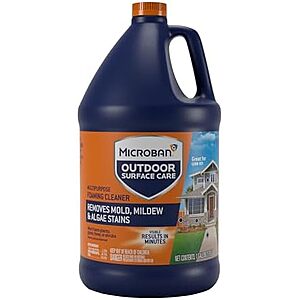 $12* | 1-Gal Microban Outdoor Surface Care Multipurpose Foaming Cleaner at Amazon