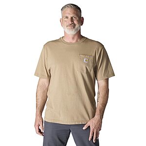 Carhartt Men's Iconic K87 Pocket T-Shirt (Desert) $13.68 + Free Shipping w/ Prime or on orders over $35