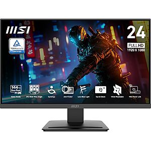 MSI PRO MP243L E14 24" FHD IPS 144Hz Gaming Monitor $79.99 + Free Shipping