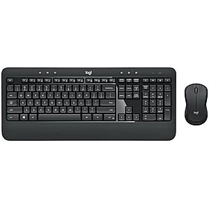 [Resale] $28.68* | Logitech MK540 Full Size Advanced Wireless Keyboard and Mouse Combo (Used - Like New) at Amazon