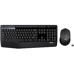 [Resale] $19.32* | Logitech MK345 Full Size Wireless Keyboard and Mouse Combo - Black (Used - Like New) at Amazon