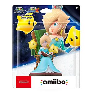 $24.49: amiibo- Rosalina and Lumas - Super Mario Galaxy + Super Mario Galaxy2 Series at Amazon