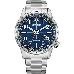 $174* | Citizen Men's Eco-Drive Weekender Avion Field Watch at Amazon