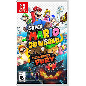 Super Mario 3D World + Bowser’s Fury(Nintendo Switch) $41.99 + Free S&H at BestBuy