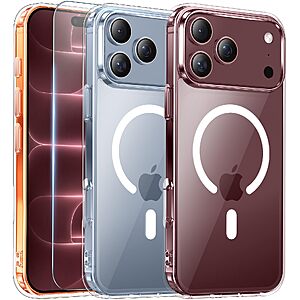 Temdan for iPhone 18 Pro Case/iPhone 17 Pro Case, Clear