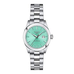 Tissot T-My Lady, Swiss Automatic, 35mm, Turquoise Dial, Women's Watch $495