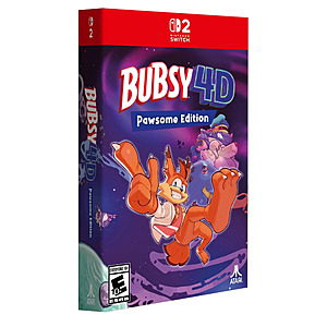 Bubsy 4D: Pawsome Edition (Nintendo Switch 2) $39.99 + Free S&H at Target