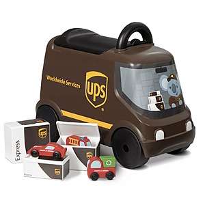 Radio Flyer UPS Delivery Truck Steel & Plastic Ride-On Pedal Toy $24.99 + Free Store Pickup at Target or Free Shipping on $35+
