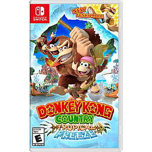 Donkey Kong Country: Tropical Freeze(Nintendo Switch,Physical/Digital) $41.99 + Free S&H at BestBuy