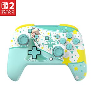 $49.99: Turtle Beach Rematch Wireless Gaming Controller Rosalina Nintendo Switch 2 at Amazon
