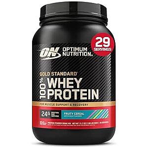 [SnS] $20.82* | 1.98-Pound Optimum Nutrition Gold Standard 100% Whey Protein Powder (Fruity Cereal) at Amazon