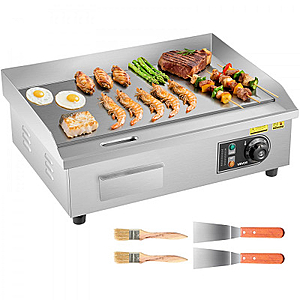 VEVOR 3200W Commercial Electric Griddle, 21.06" x 11.81" $66.83 Shipped