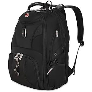 $61.73* | Swissgear 1900 Scansmart TSA-Friendly Backpack (Fits 17" Laptop, Black) + 10% Back w/ Prime Visa Card at Amazon